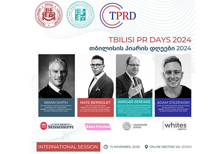 სტრატეგიული კომუნიკაციების სფეროს ყოველწლიური საერთაშორისო ფორუმი "თბილისის პიარის დღეები 2024" იწყება