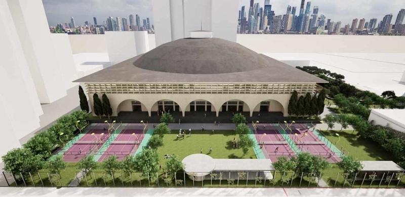 ცნობილი ხდება როგორი იქნება განახლებული სპორტის სასახლე - დაგეგმილია მიმდებარე ტერიტორიაზე სარეკრეაციო სივრცის მოწყობაც