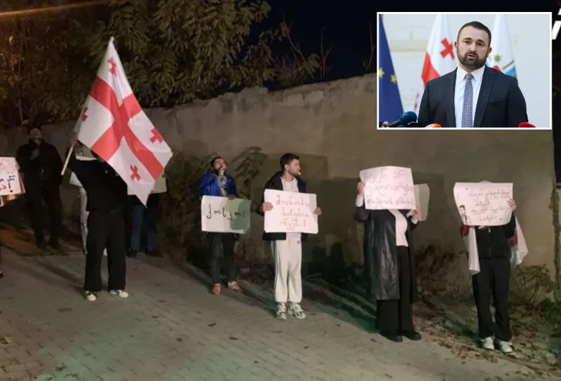 "გიორგი კალანდარიშვილის სახლთან მოვედით, რომ შევახსენოთ ახალგაზრდების პროტესტი" - რა ხდებოდა წუხელ ცესკო-ს თავმჯდომარის სახლთან?