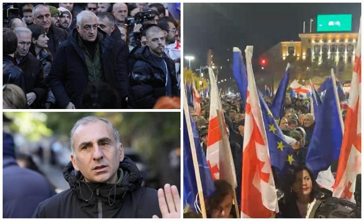 “არ შევეგუები და ვიბრძოლებ!.. საკითხი ასე დგას - ან ევროპა, თავისუფლება და განვითარება, ან ჯურღმულში დაბრუნება“ - ოპოზიციის წარმომადგენლები აქციას “დაიბრუნე ხმა” შეუერთდნენ