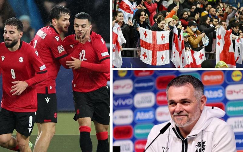 "მეორე ტაიმი ჩემი აქ მუშაობის პერიოდში საუკეთესო იყო" - რა თქვა ვილი სანიოლმა მატჩის შემდეგ, რა შეფასებები მიიღეს ქართველმა ფეხბურთელებმა და ვინ იყო მინდორზე საუკეთესო?