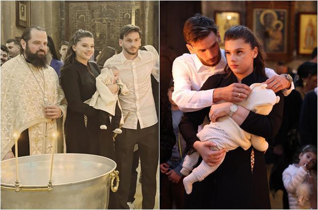 სამთავროს დედათა მონასტერი დამიანე კვარაცხელიას ნათლობის კადრებს აქვეყნებს - პატარა "კვარა" მშობლებთან, ნათლიებთან და სასულიერო პირებთან ერთად (ფოტო, ვიდეო)