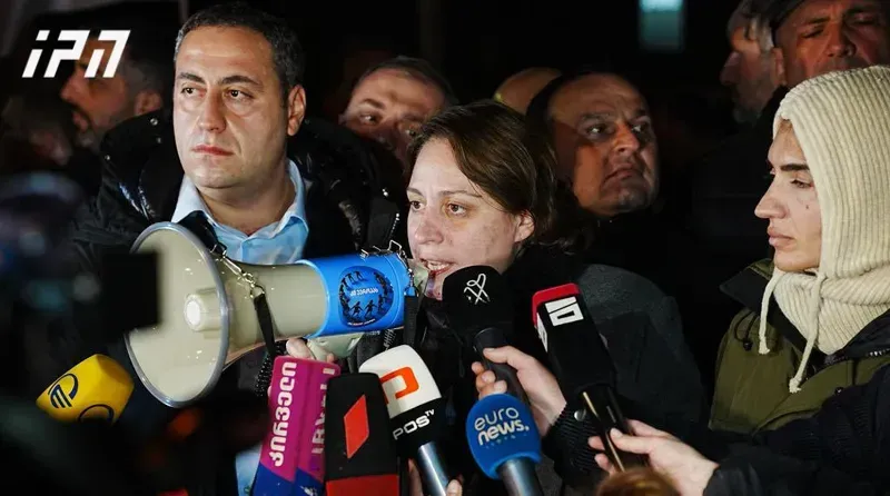 “ჩვენი წარმომადგენელი მიმართავს ცესკოს, რომ ჩვენ ვხსნით სიას - ჩვენგან ფეხს არავინ შედგამს ამ პარლამენტში“ - ელენე ხოშტარია