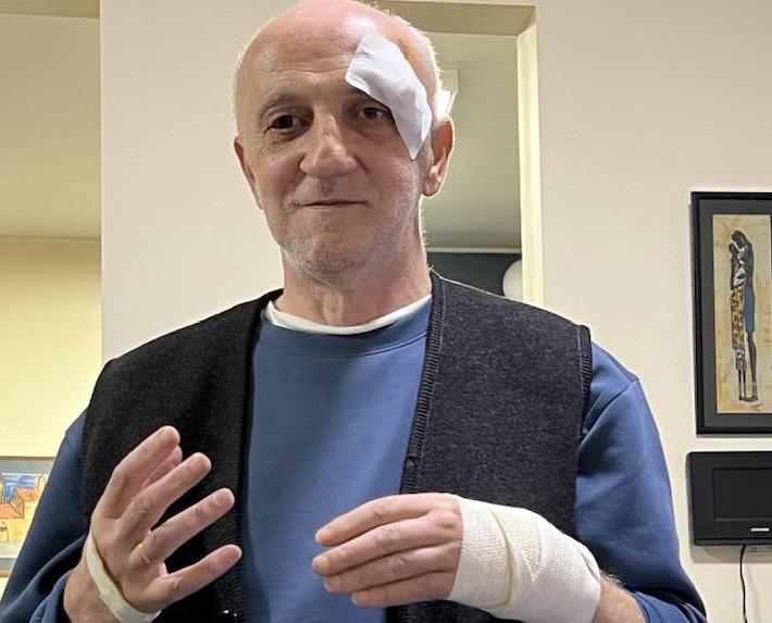 "ამჯერად პოლიცია არაფერ შუაშია, სკუტერით ავყირავდი" - რას წერს გია ხუხაშვილი