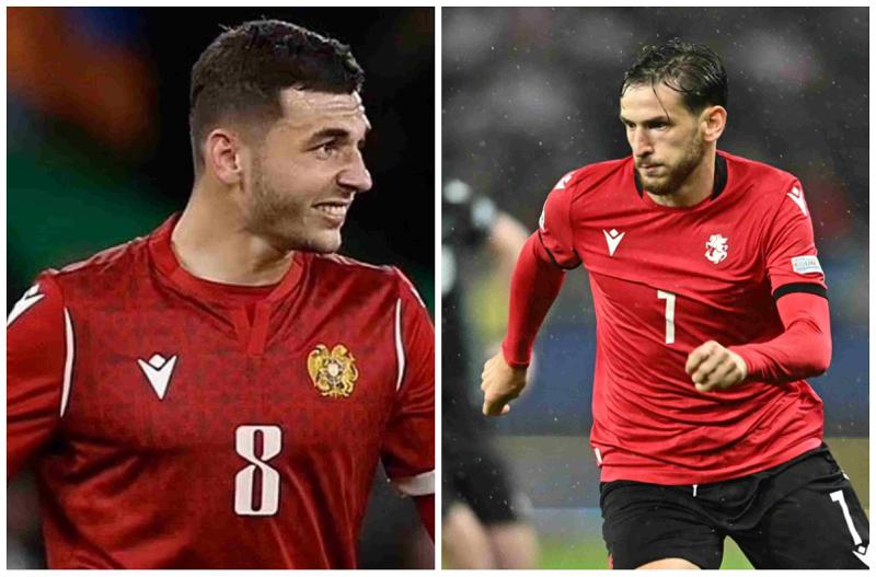 საქართველოს ნაკრების ღირებულება ბევრად აღემატება სომხეთისას - რა ღირს წამყვანი ფეხბურთელები როგორც ერთ, ისე მეორე გუნდში?