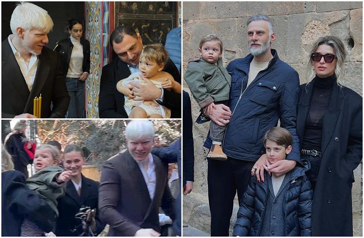 ვიქტორ სანიკიძის ვაჟი ბერა ივანიშვილმა და განათლების ყოფილმა მინისტრმა მონათლეს - ულამაზესი ტორტი, განსაკუთრებული ზეიმი და ნანუკა გუდავაძის სადა იმიჯი: კადრები ლურჯი მონასტრიდან