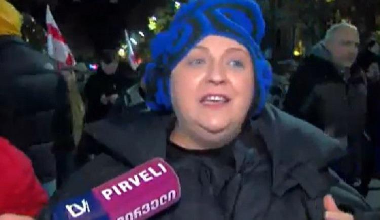 “რაც აქ ხდება, ეს ყველაზე დიდი ხელოვნებაა, მართალ ადამიანებს ვერავინ გააჩერებს“ - ნინო ქათამაძე