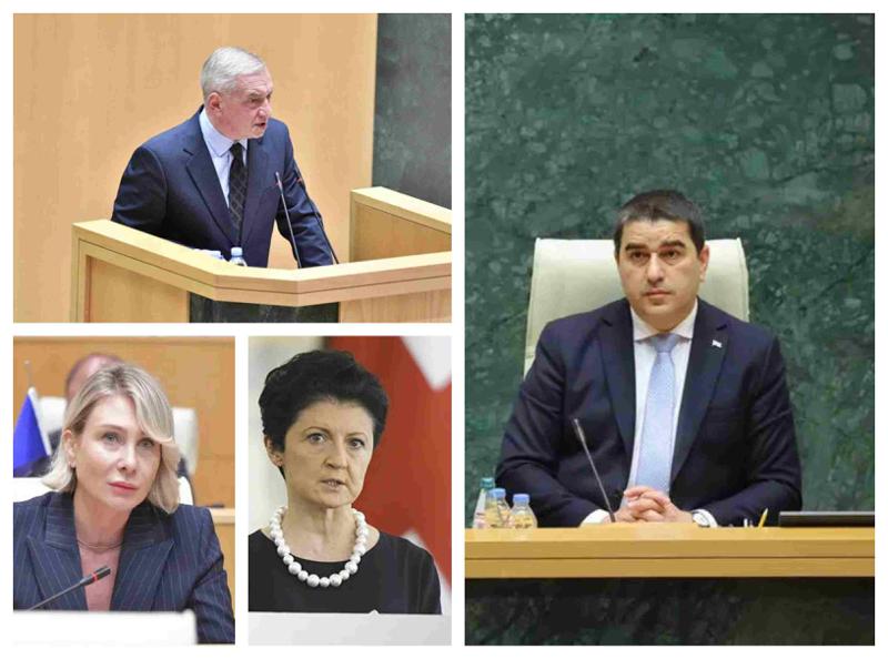 XI მოწვევის პარლამენტის თავმჯდომარე შალვა პაპუაშვილი გახდა - პირველ ვიცე-სპიკერი გია ვოლსკი იქნება, ვიცე-სპიკერები კი თეა წულუკიანი და ნინო წილოსანი