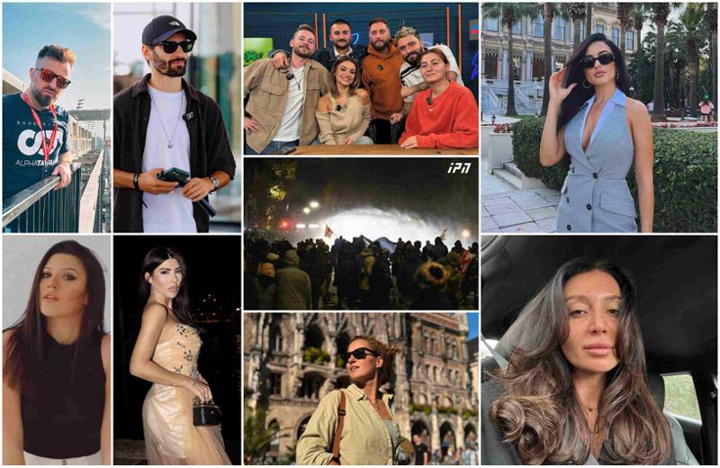 ქართველი "ინფლუენსერების" რეაქციები წუხანდელ მოვლენებზე - ვინ რას წერდა?