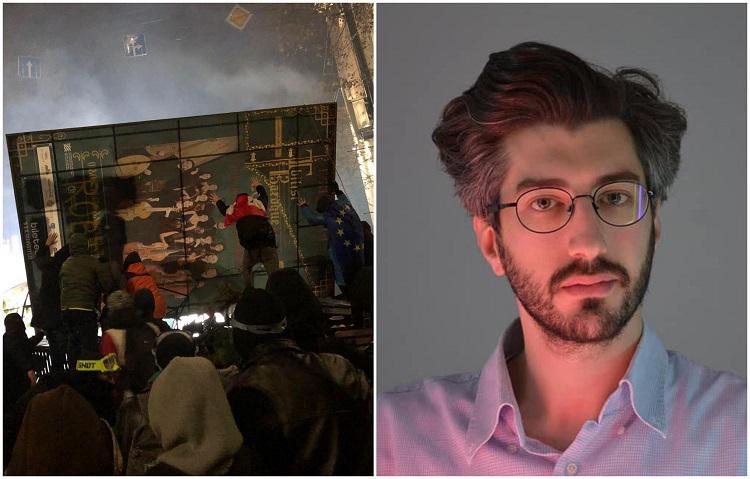 “რუსთაველის თეატრის კარი ამ წუთებში ღიაა, ნაცემი და დახუთული “უსამშობლოები” აფარებენ თავს - ნებისმიერი სახელმწიფო თეატრი ეკუთვნის ხალხს!“ - რეჟისორი დათა თავაძე