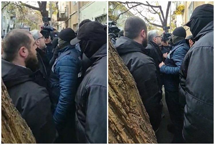 პოლიცია პარტია “დროას“ ოფისშიც შევიდა