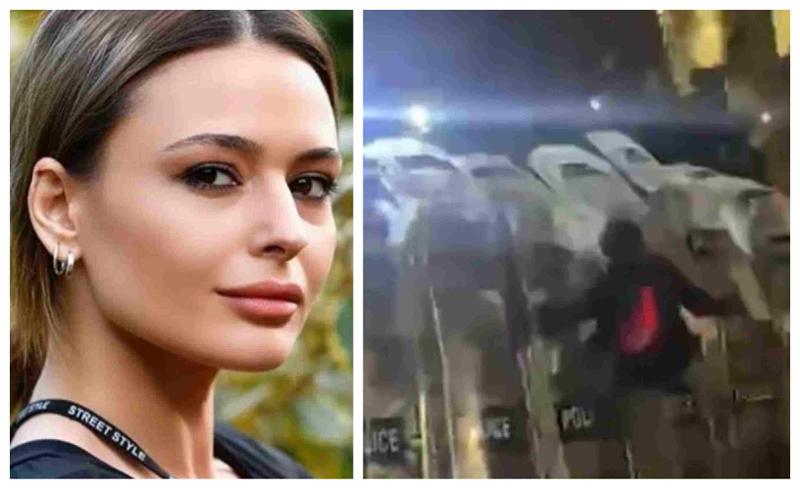 "მარტოხელა დედაა... ნერვიულობს - ჯარიმის გადახდის საშუალება არ მაქვსო..." - ვინ არის ქალი, რომელმაც აქციაზე სპეცრაზმის კორდონი გაარღვია