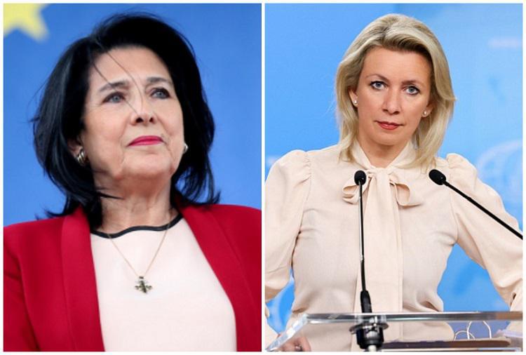 “როგორ შეუძლია თანამდებობის პირს, მოუწოდოს ბავშვებს ქუჩებში გამოვიდნენ...“ - მარია ზახაროვა სალომე ზურაბიშვილზე