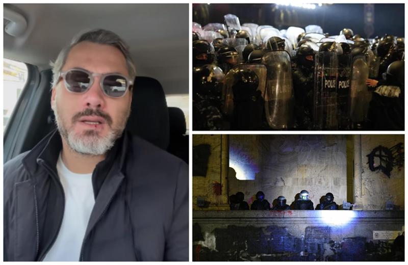 "სამწუხაროდ, სპეცრაზმელების სიაში ამოვიკითხე ჩემი ძმის სახელი... მასთან არ გვაქვს კომუნიკაცია, მის მაგივრად მე გიხდით ბოდიშს" - ნაზღაიძის ვიდეომიმართვა