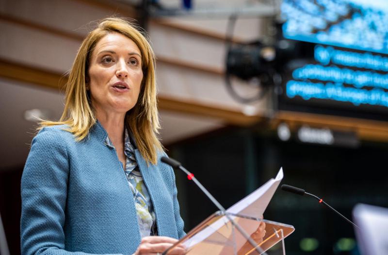 "ახლახან ვესაუბრე პრეზიდენტ სალომე ზურაბიშვილს..." - ევროპარლამენტის პრეზიდენტის საქართველოში მიმდინარე მოვლენებს ეხმაურება