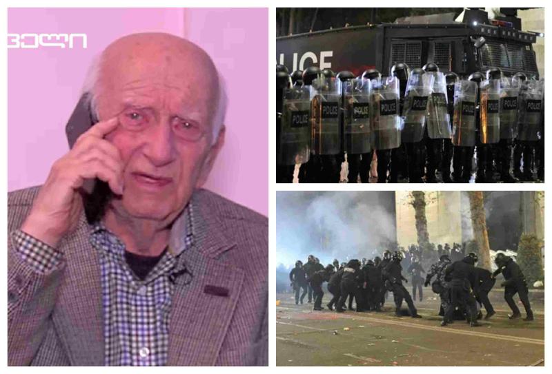 "საიდან გაიზარდა ასეთი ხალხი? პოლიციის აკადემიაში თუ ასეთ სიმხეცეს ასწავლიან, დაიხუროს ის აკადემია" - ლეო ანთაძე სპეცრაზმსა და მიმდინარე მოვლენებზე