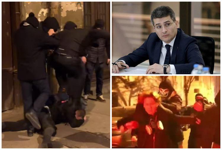 “ისინი არ არიან პოლიციელები, სპეცრაზმის წარმომადგენლები, არ არიან ჩვენი აქტივის წევრები“ - მამუკა მდინარაძე “ტვ პირველის“ გადამღებ ჯგუფზე თავდამსხმელებზე