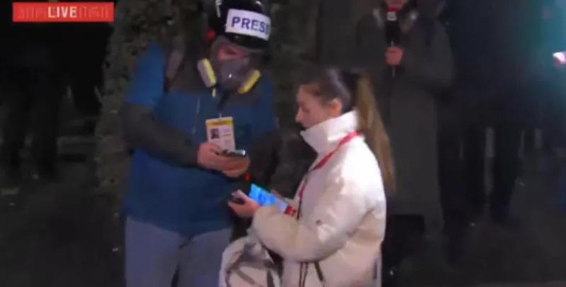 "ვიღებდი და ნუ გვიღებო... იცოდა, რომ ჟურნალისტი ვიყავი, განგებ მოვიდა..." - "პალიტრანიუსის“ ჟურნალისტს მარიამ მაზიაშვილს სპეცდანიშნულების რაზმის წარმომადგენელმა აპარატურა დაუმტვრია