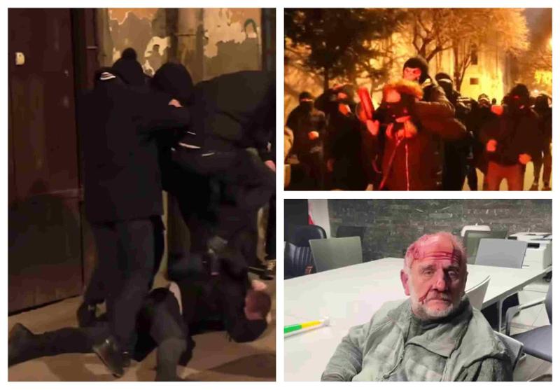 რას ამბობენ შსს-ში "ტვ პირველის" გადამღებ ჯგუფზე თავდასხმასა და კობა ხაბაზის ცემის ფაქტზე