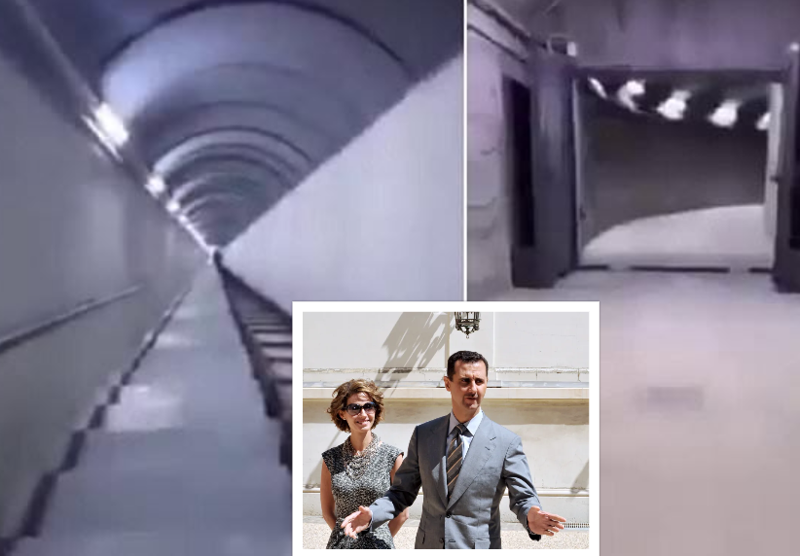 ასადის ოჯახის საიდუმლო გვირაბები, სავარაუდოდ, საიდანაც გაიქცნენ - რა აღმოაჩინეს მეამბოხეებმა მდიდრული სასახლის ქვეშ (ფოტო/ვიდეო)