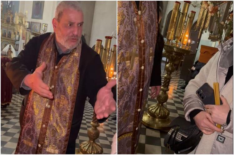 “ყვირილით მიგვითითა “გავთრეულიყავით” გარეთ - ქვეყნის მოღალატეები გვეძახა“ - ქალის თქმით, ბავშვის ხმაურმა “იოანე ღვთისმეტყველის“ ტაძრის სასულიერო პირები გააღიზიანა (ვიდეო)