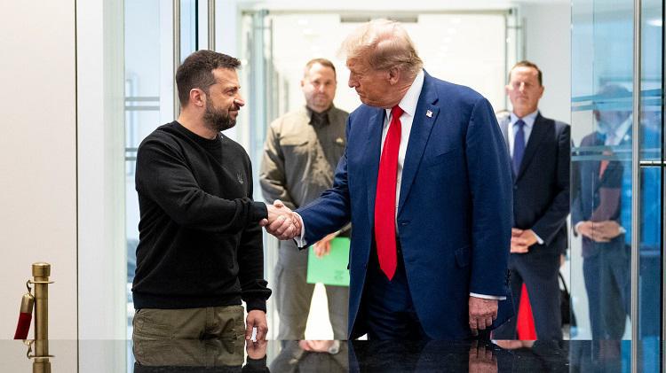 "დონალდ ტრამპს შეუძლია შეაჩეროს პუტინი, რადგან პუტინს ეშინია მისი" - ვოლოდიმირ ზელენსკი