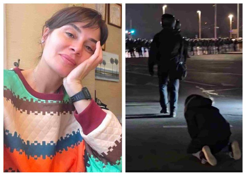 "წერილი ორ სპეცრაზმელს - ერთს, რომელმაც ჩახუტების უფლება მომცა და მეორეს, რომელმაც გამომაცილა, მას ვინც მიცავდა მხეცებისაგან" - ექსმაღალჩინოსნის მეუღლე აქციის მძიმე ღამეს იხსენებს