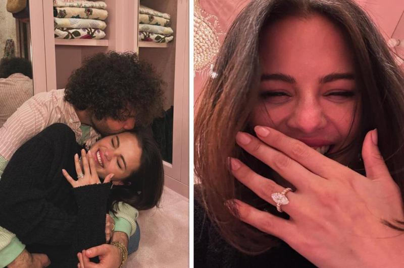 სელენა გომესი დაინიშნა - ულამაზესი ნიშნობის ბეჭედი და ბედნიერი წუთები ბენი ბლანკოსთან ერთად (ფოტოები)