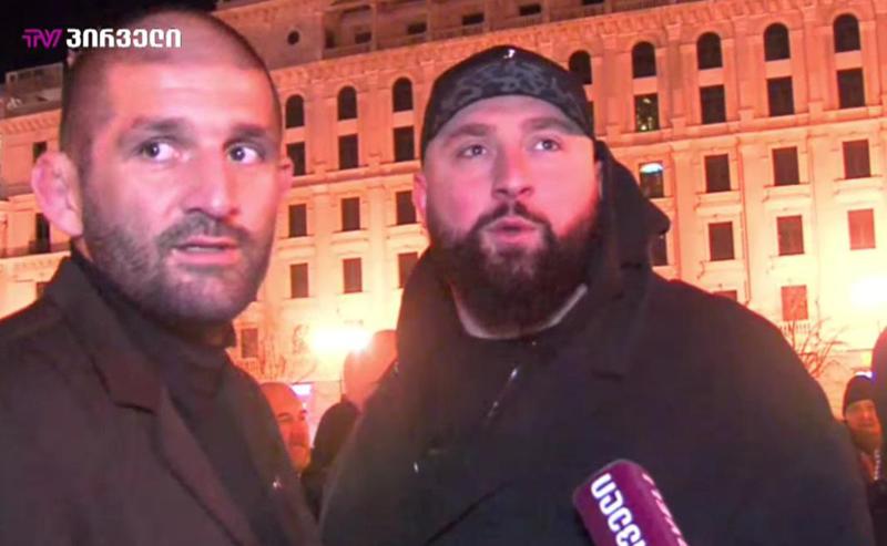 "თქვენ ხართ ის ადამიანები, ვინც ბავშვებს ახალ წელს ართმევთ" - ლაშა ტალახაძე "ტვ პირველის" ჟურნალისტს