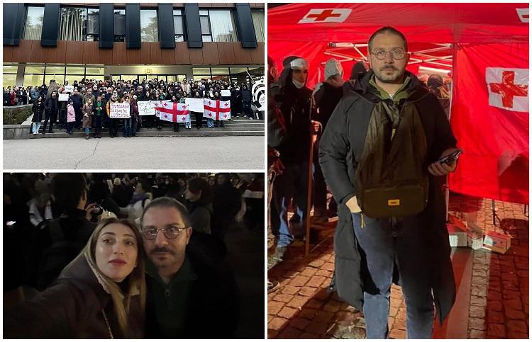 “მედპუნქტი გვქონდა გახსნილი, ადამიანები მოდიოდნენ ნახეთქი ჭრილობებით... ექიმებს, რომლებიც დაზარალებულებს ეხმარებოდნენ, იტაცებდნენ, იჭერდნენ და ფიზიკურად ძალადობდნენ“ - მედიკოსი აქციიდან: რას იხსენებს ლაშა უჩავა