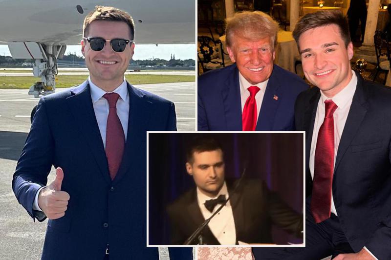 ტრამპის მრჩეველმა, 27 წლის ახალგაზრდა მამაკაცმა, სიტყვით გამოსვლის დროს გონება დაკარგა (ვიდეო)