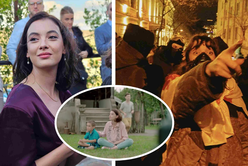 "ცოტა გული მწყდება, რომ ამ ყველაფერში მონაწილეობა მაქვს მიღებული" - რას ჰყვება ახალგაზრდა მსახიობი, რომელიც "ქართული ოცნების" კლიპში მონაწილეობდა და ახლა აქციებზე დგას