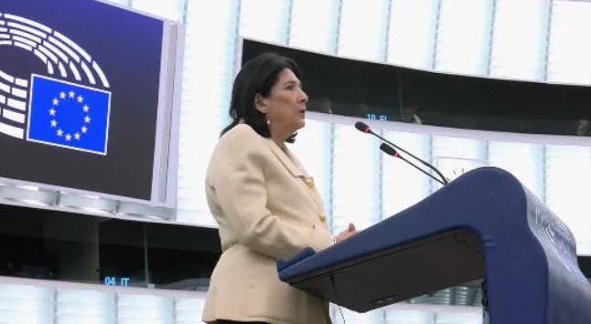 "ყველაფერს აკონტროლებს ერთი პარტია და ერთი პირი, რა რჩება ამ კონტროლის გარეთ? - ოპოზიციური მედია, არასამთავრობო სექტორი და მე, რომელიც აქ ვარ და ერთი კვირის შემდეგ აღარ მეყოლება პირადი დაცვა" - პრეზიდენტი