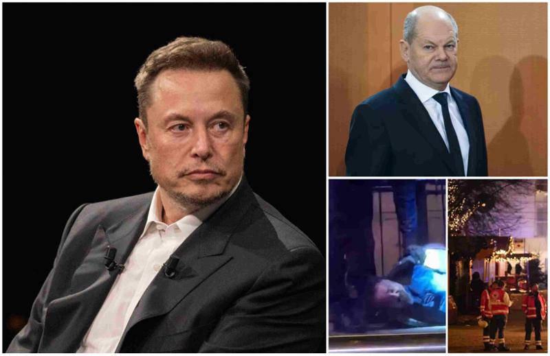 "შოლცი ახლავე უნდა გადადგეს - არაკომპეტენტური მასხარა" - რას წერს მასკი საშობაო ბაზრობაზე მომხდარი თავდასხმის შემდეგ