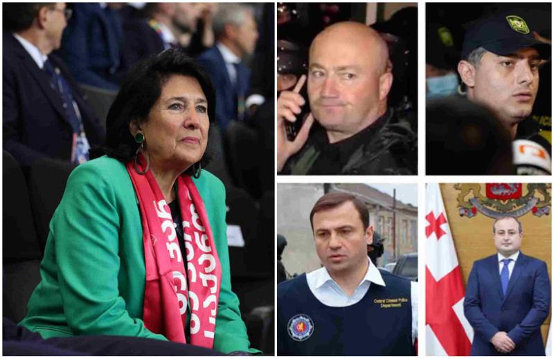 როგორ ეხმაურება პრეზიდენტი შსს-ს მაღალჩინოსნების ღირსების ორდენზე წარდგენის თემას