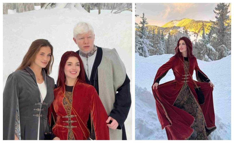 "ეს ვიდეო ალბათ გახსენებთ ფილმს..." - ცნობილი ბრაზილიელი "ინფლუენსერი" სტუმრად ბერა ივანიშვილთან და მის მეუღლესთან: ფოტოები სამთო კურორტიდან