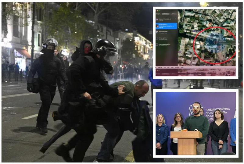 "ტელეფონი, რომელიც აქციის მონაწილეს მოჰპარეს, გორში  ჩაირთო... წართმეულია ასევე ლეპტოპები, მანქანის გასაღები და ქორწინების ბეჭედიც" - რა დარღვევებზე საუბრობს საია