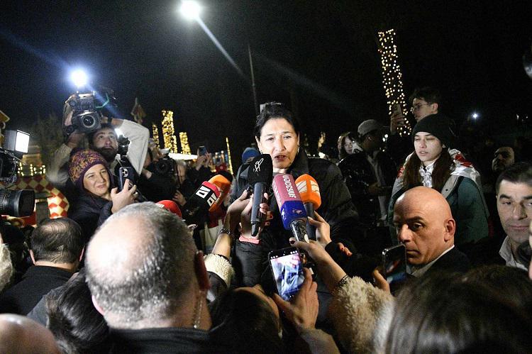 “ქალები არიან ყველაზე მაგრები ამ ქვეყანაში, ძალიან დიდ იმედს წარმოადგენენ“ - სალომე ზურაბიშვილი