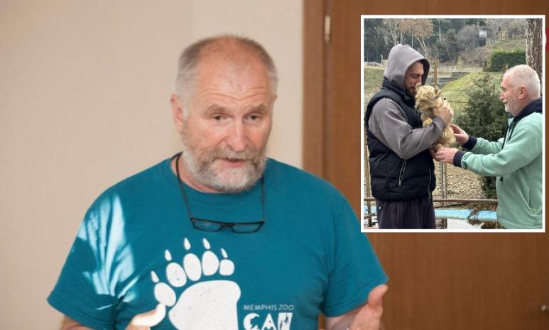 "ჯერჯერობით ჩემს კაბინეტში ცხოვრობს... სერიოზული ვოლიერია მისთვის ასაშენებელი, რადგან ძალიან ძლიერი ცხოველია" - რას ამბობს ზურაბ გურიელიძე ბექაურის ნაჩუქარ ბოკვერზე