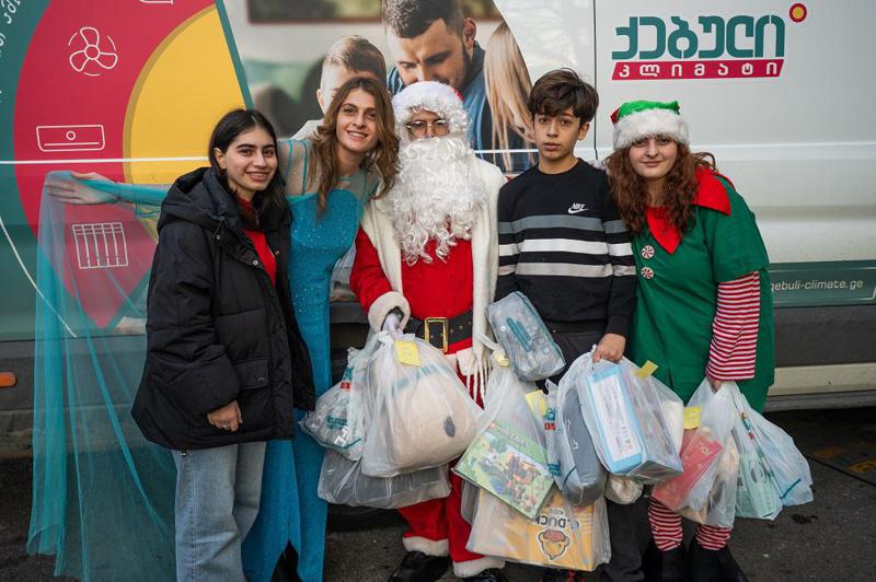 ქებული კლიმატი ბავშვებისთვის - ჯადოსნური წინასაახალწლო ამბები „მომავლის გზიდან“