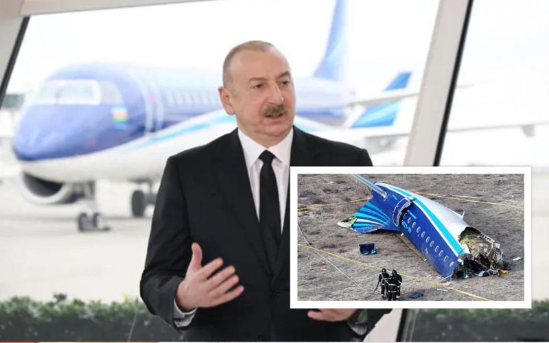 "პირველი 3 დღე რუსეთიდან აბსურდული თეორიების გარდა არაფერი გვსმენია" - რას აცხადებს ილჰამ ალიევი თვითმფრინავის ჩამოვარდნის შესახებ