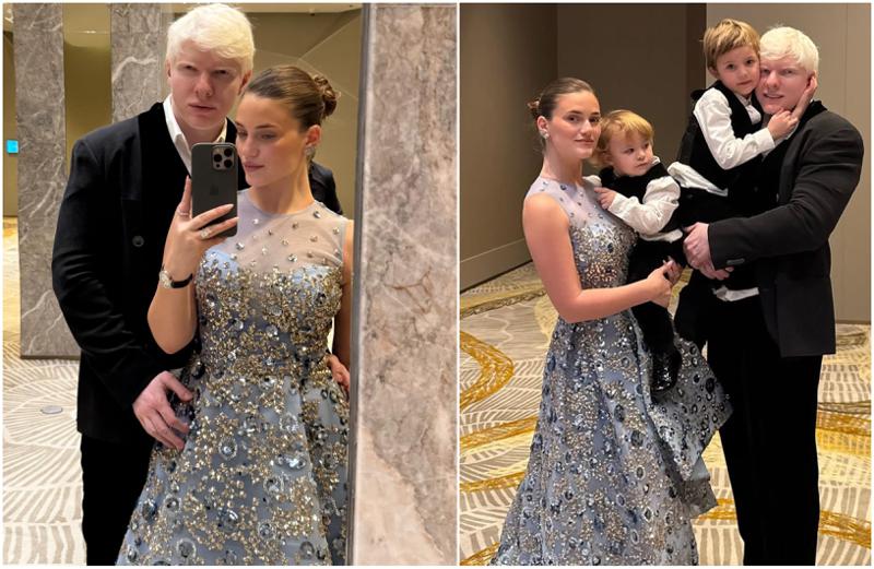 როგორ აღნიშნა ბერა ივანიშვილმა ოჯახთან ერთად ახალი წელი - ნანუკა გუდავაძე ლიბანელი დიზაინერის 3500 დოლარიანი კაბით პოზირებს (ფოტოები)