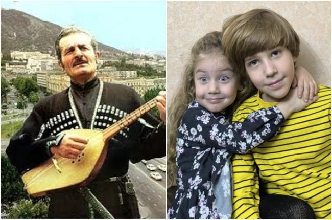 "ვფიქრობ ხოლმე, ბაბუ რომ ცოცხალი იყოს, როგორ ვიმღერებდით ერთად..." - რას გვიყვებიან ლეგენდად ქცეულ ჰამლეტ გონაშვილზე მისი შვილიშვილები: 8 წლის იოანე და 3 წლის ნინა
