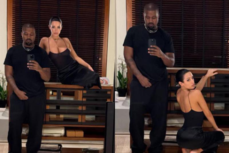 ბიანკა ცენსორის ცეცხლოვანი საახალწლო ფოტოსესია - ქანიე ვესტის ცოლის მორიგი სკანდალური სტილი