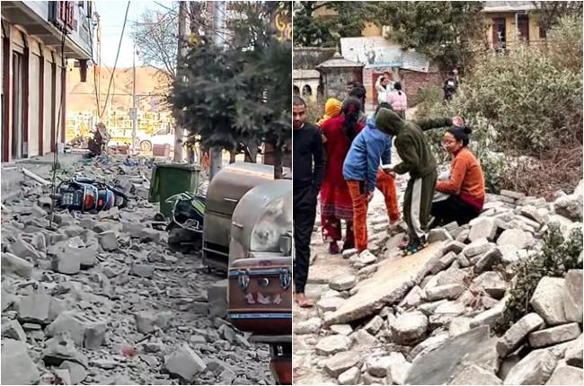 დამანგრეველი მიწისძვრა ტიბეტში: წინასწარი მონაცემებით, დაღუპულია 50-ზე მეტი ადამიანი - ფოტოები სტიქიის ადგილიდან