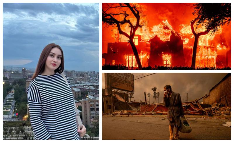 "საშინელება ხდება... გადამწვარია სახლები, ჯერჯერობით ცეცხლი ჩვენამდე ვერ აღწევს" - რას ჰყვება ქართველი, რომელიც მასშტაბური ხანძრის კერიდან რამდენიმე კილომეტრში იმყოფება