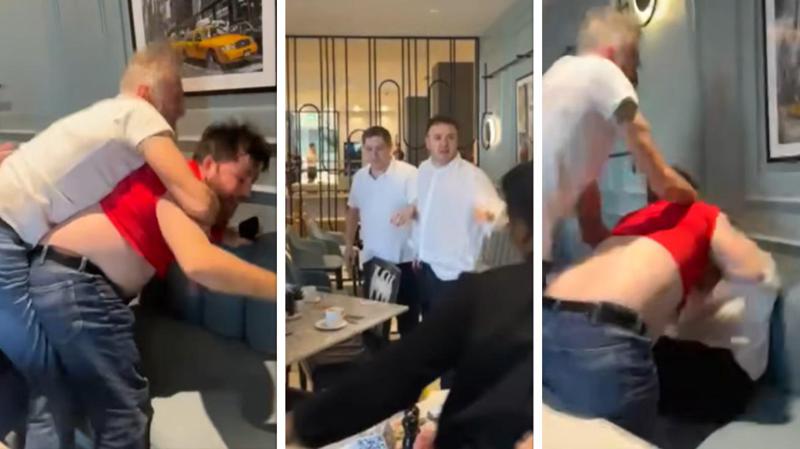 "მომვარდნენ და..." - ფიზიკური დაპირისპირება ვიქტორ სანიკიძეს, ირაკლი ზარქუასა და ლაშა გაბიტაშვილს შორის: რა კადრებს ავრცელებს მოქალაქე აბუ დაბიდან