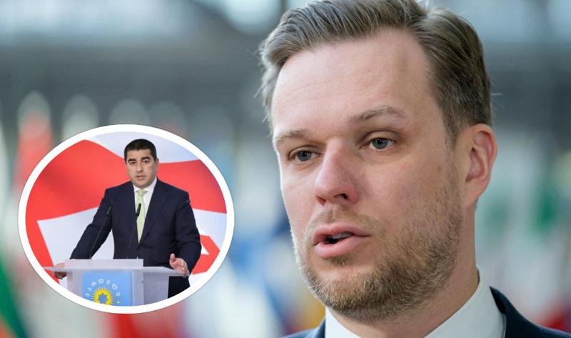 "მჩაგვრელი რეჟიმები ფრთხილად უნდა იყვნენ, როდესაც ოპონენტებს ლიეტუველებს ადარებენ, რადგან ლიეტუველებს გამარჯვების ისტორია აქვთ" - გაბრიელიუს ლანდსბერგისი პაპუაშვილს პასუხობს