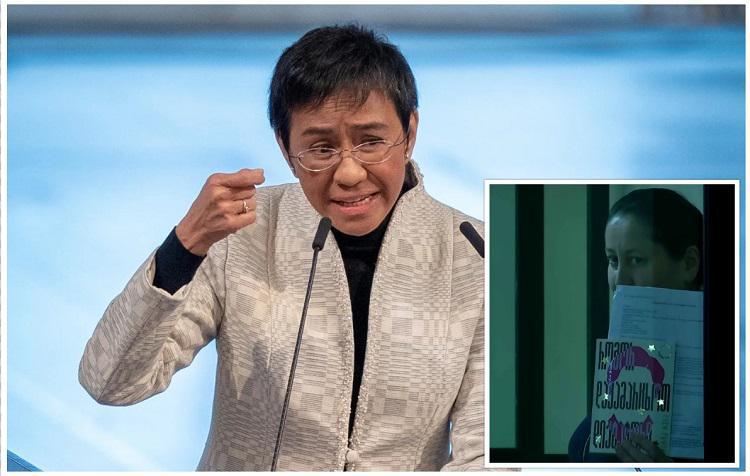 “ეს წარმოუდგენელია...“ - რას წერს ნობელის პრემიის მფლობელი ავტორი მზია ამაღლობელზე, რომელიც სასამართლოზე მარია რესას წიგნით წარსდგა