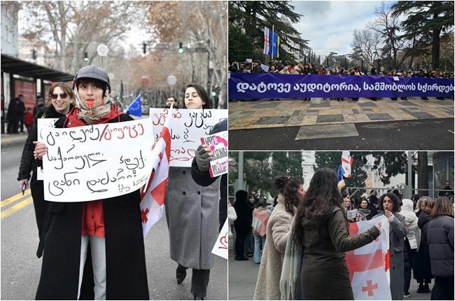 ლოზუნგით "იფიცება საქართველო!“ დამსაქმებლებისა და დასაქმებულების ნაწილი გაიფიცა (ფოტო/ვიდეო)